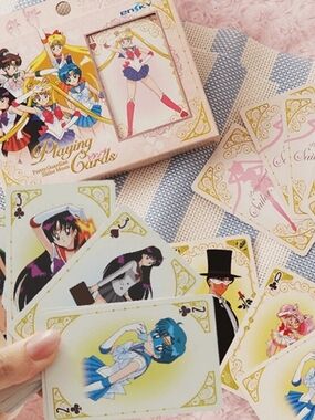 🌴♡Sailor Moon Pretty Guardian Limited Edition Playing Cards Deck Set
